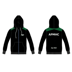 Albion Park Mens Hockey Full Zip Cotton Hoodie
