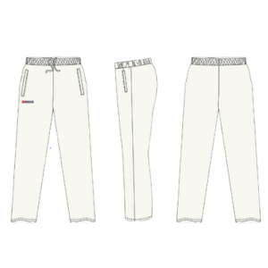 LDCC Junior White Playing Pants (PLAIN, NO LOGO)