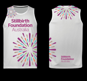 Stillbirth Foundation Australia Running Singlet