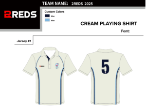 NSW Masters Cream Short Sleeve Playing Shirt