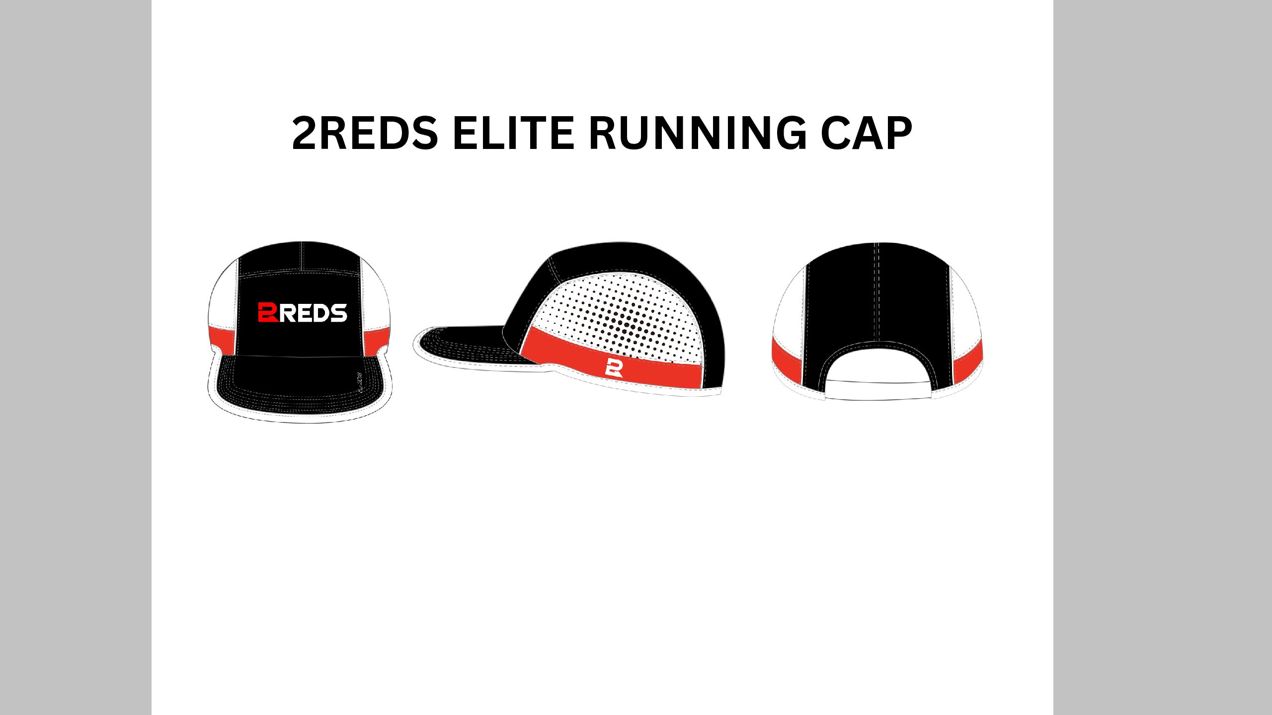 2REDS Elite Running Cap