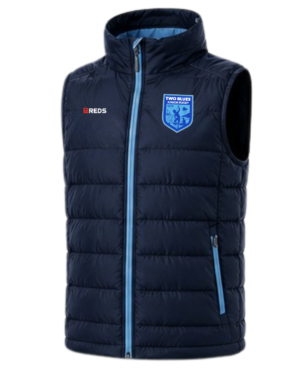 TWO BLUES PUFFER VEST