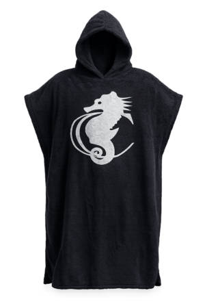 Coogee Seahorses Hooded Beach Towel
